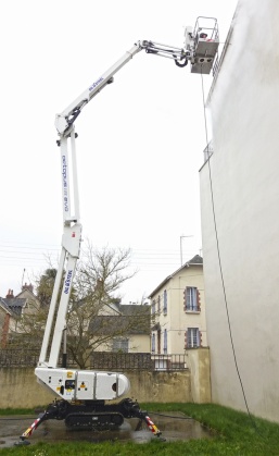 Hauteur de travail jusqu'à 18 m