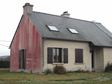 façade avant nettoyage